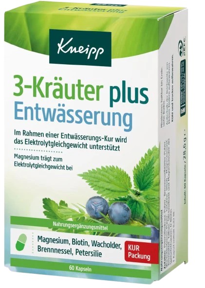 3-Kräuter plus Entwässerung
