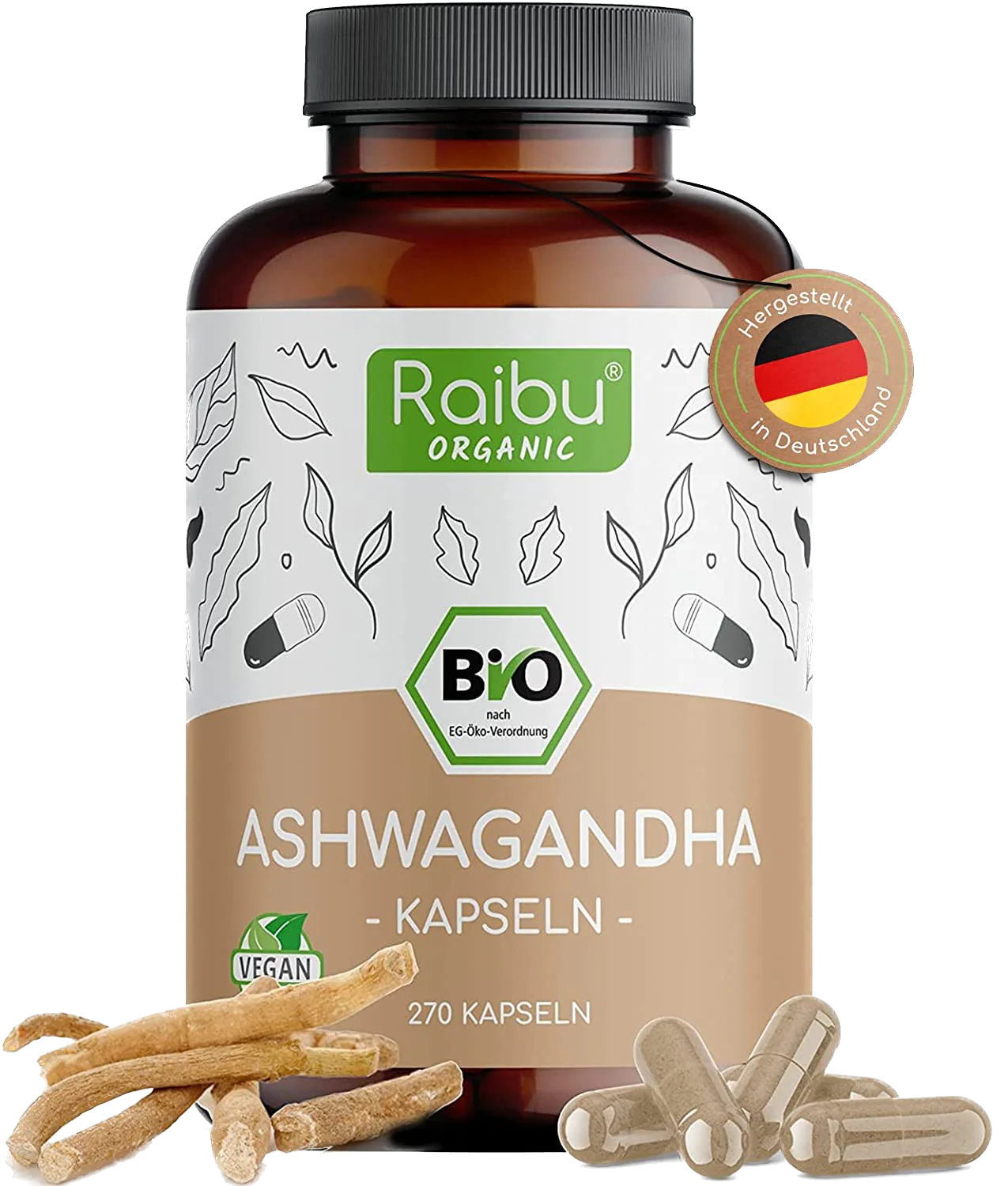 Ashwagandha Kapseln BIO