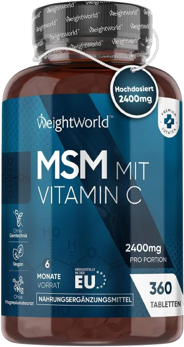 MSM mit Vitamin C
