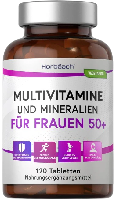 Multivitamin Tabletten Frauen 50+