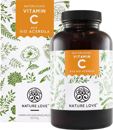 Natürliches Vitamin C aus Bio Acerola Extrakt