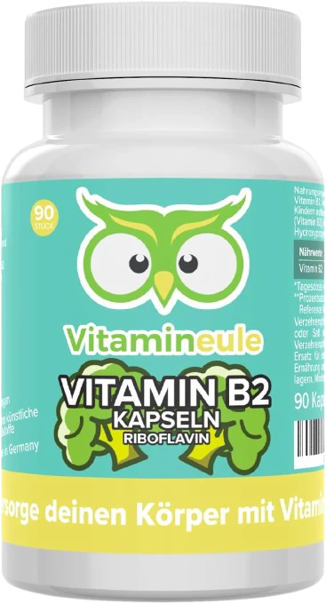 Vitamin B2 Kapseln (Riboflavin)