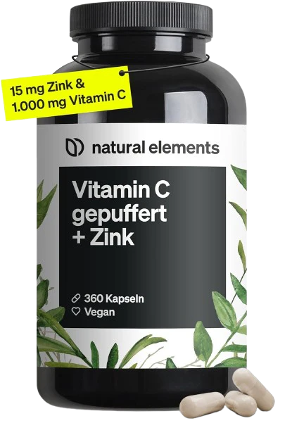 Vitamin C gepuffert + Zink