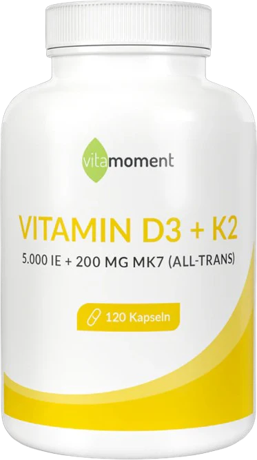 VITAMIN D3+K2 KAPSELN