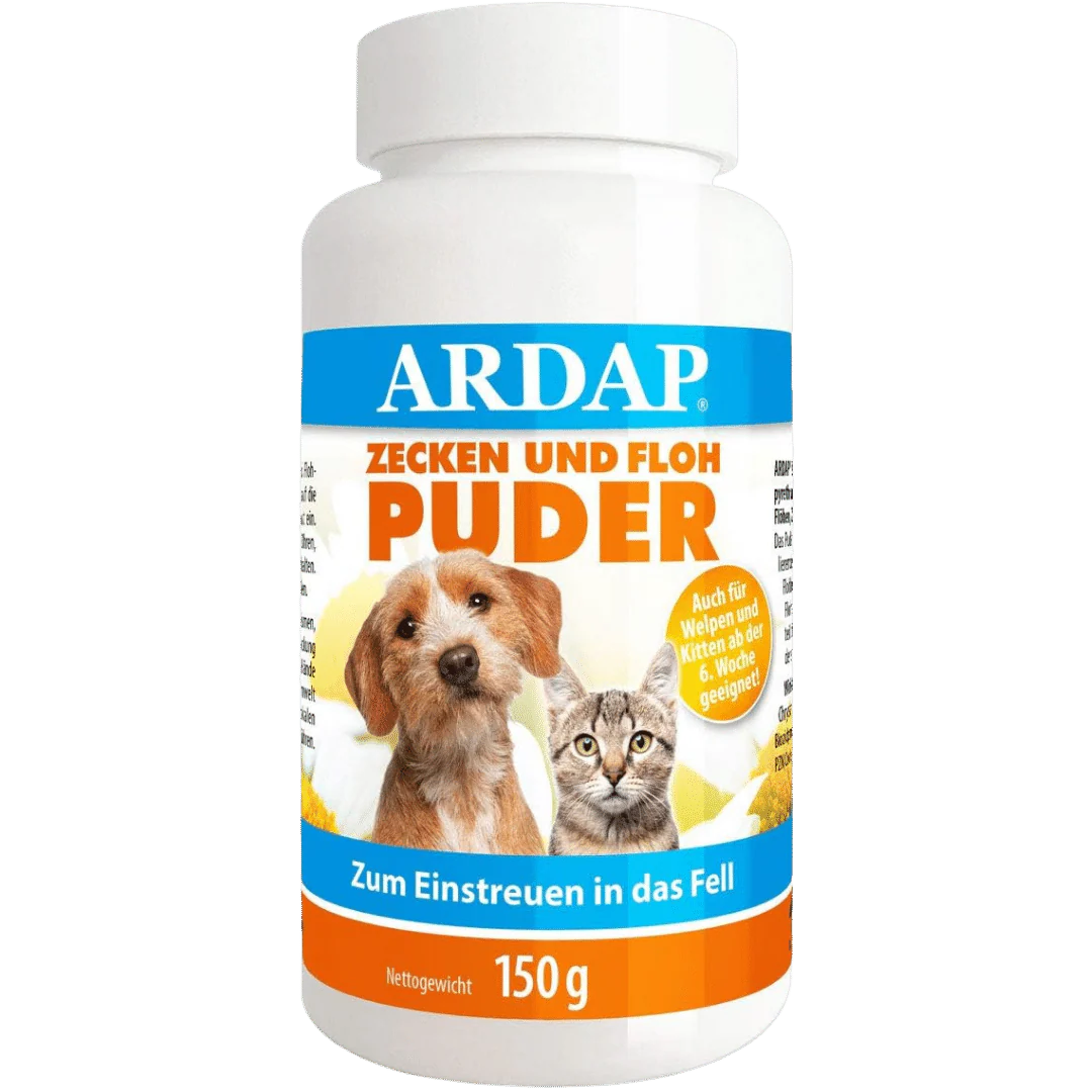 Zecken und Floh Puder